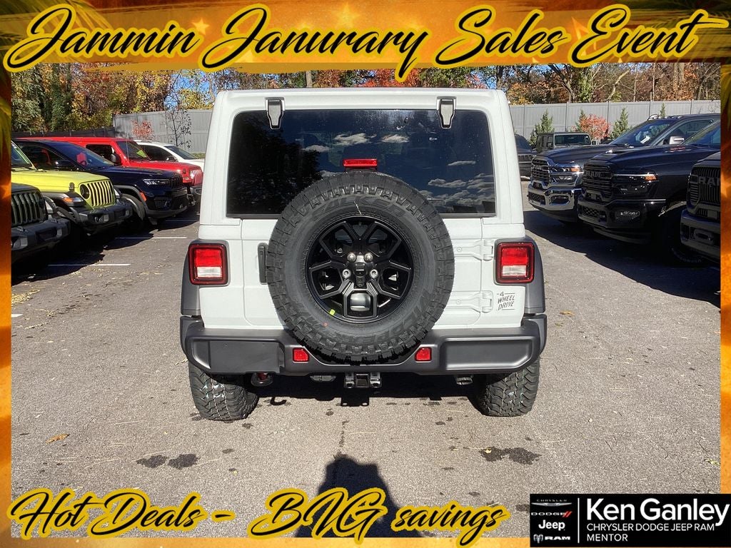 2026 Jeep Wrangler WRANGLER 4-DOOR WILLYS