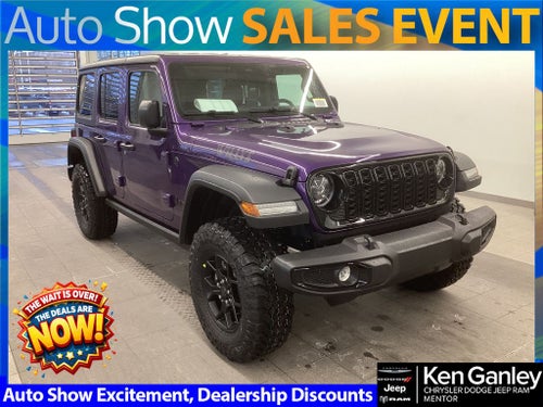 2026 Jeep Wrangler WRANGLER 4-DOOR WILLYS