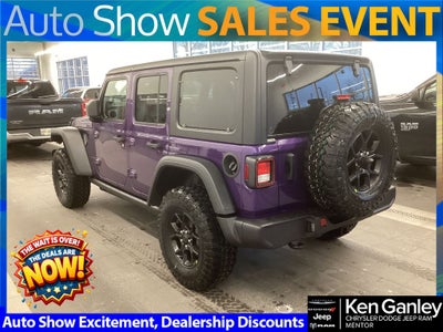 2026 Jeep Wrangler WRANGLER 4-DOOR WILLYS
