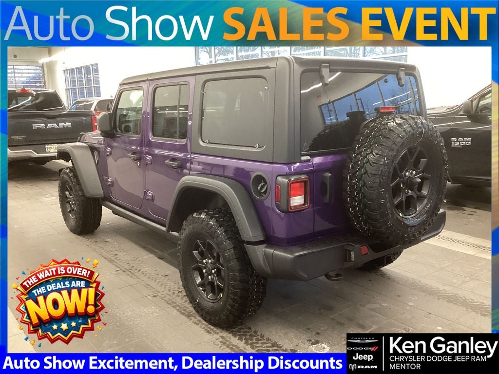 2026 Jeep Wrangler WRANGLER 4-DOOR WILLYS