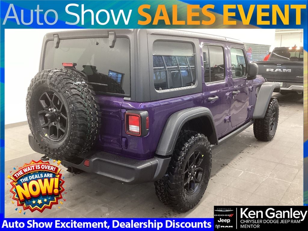 2026 Jeep Wrangler WRANGLER 4-DOOR WILLYS