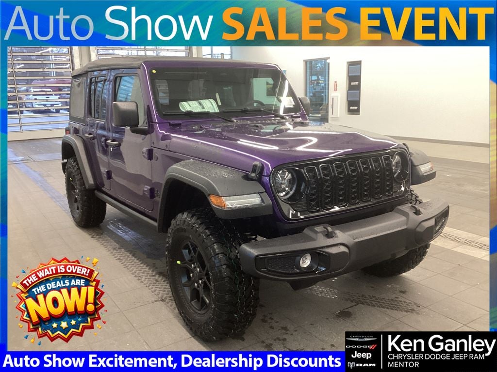 2026 Jeep Wrangler WRANGLER 4-DOOR WILLYS