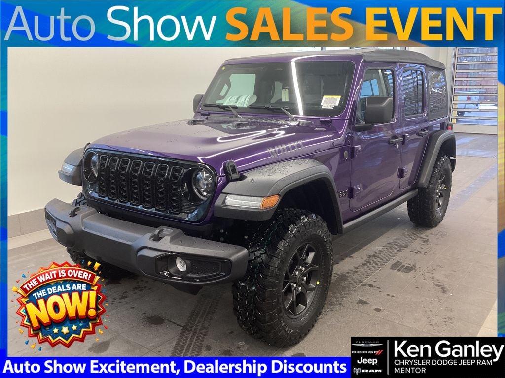 2026 Jeep Wrangler WRANGLER 4-DOOR WILLYS