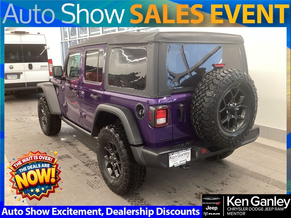 2026 Jeep Wrangler WRANGLER 4-DOOR WILLYS