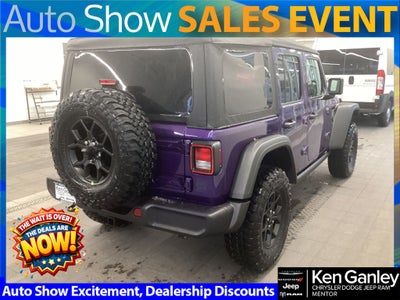 2026 Jeep Wrangler WRANGLER 4-DOOR WILLYS