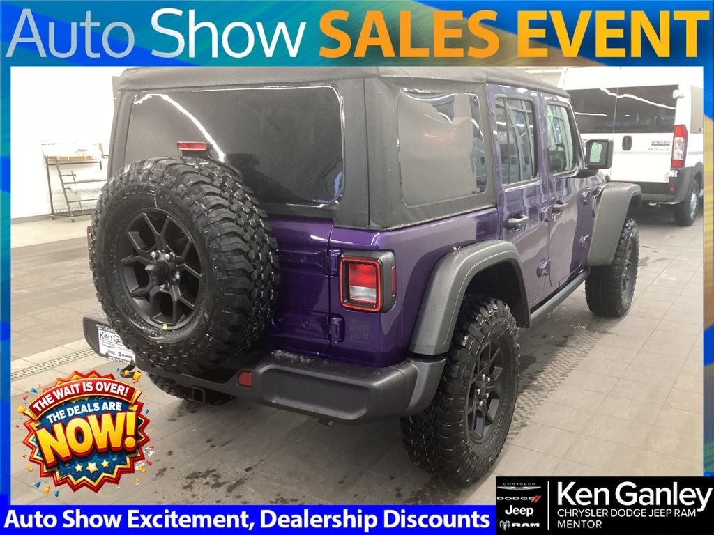 2026 Jeep Wrangler WRANGLER 4-DOOR WILLYS