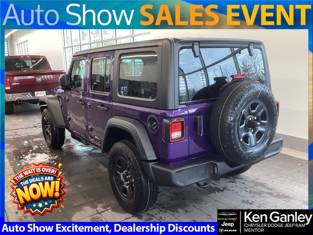 2026 Jeep Wrangler WRANGLER 4-DOOR SPORT