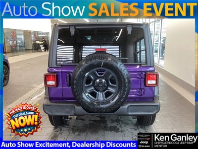 2026 Jeep Wrangler WRANGLER 4-DOOR SPORT