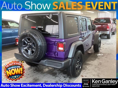 2026 Jeep Wrangler WRANGLER 4-DOOR SPORT
