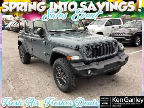2026 Jeep Wrangler WRANGLER 4-DOOR SPORT S