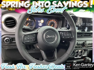 2026 Jeep Wrangler WRANGLER 4-DOOR SPORT S