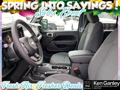 2026 Jeep Wrangler WRANGLER 4-DOOR SPORT S