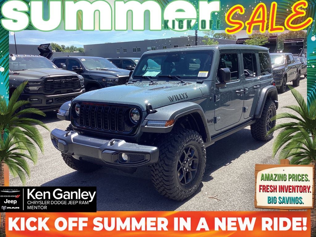 2026 Jeep Wrangler WRANGLER 4-DOOR WILLYS