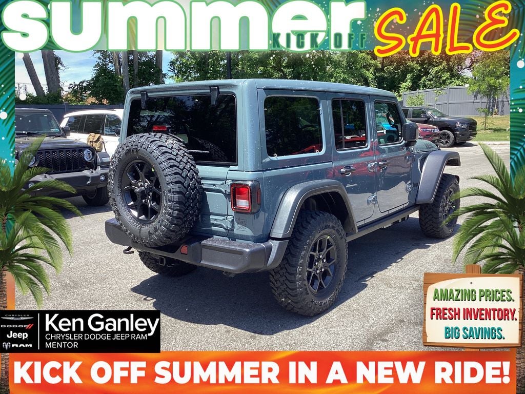 2026 Jeep Wrangler WRANGLER 4-DOOR WILLYS