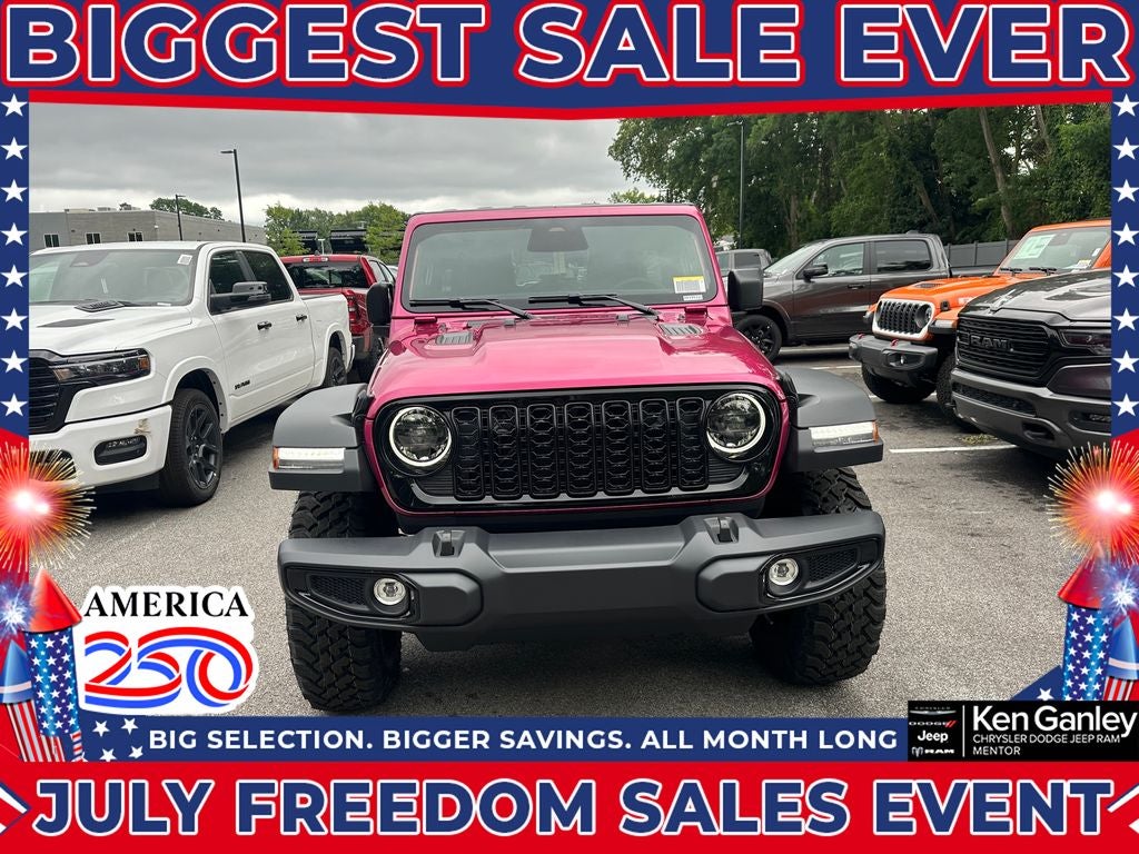 2026 Jeep Wrangler WRANGLER 4-DOOR WILLYS