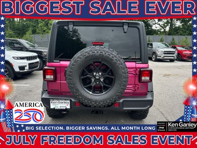 2026 Jeep Wrangler WRANGLER 4-DOOR WILLYS