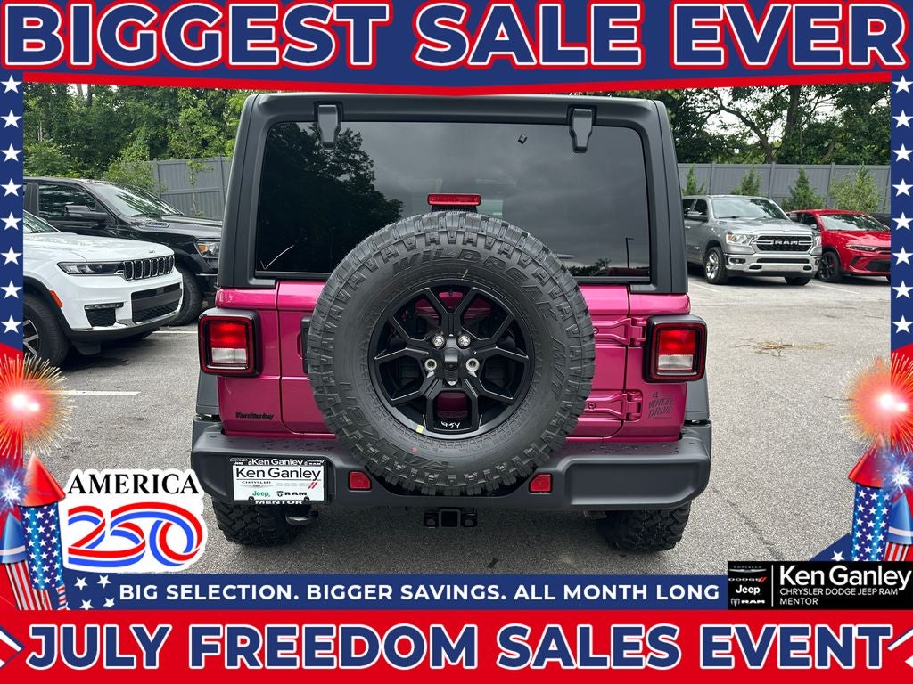 2026 Jeep Wrangler WRANGLER 4-DOOR WILLYS