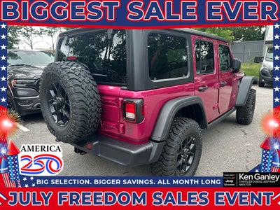 2026 Jeep Wrangler WRANGLER 4-DOOR WILLYS