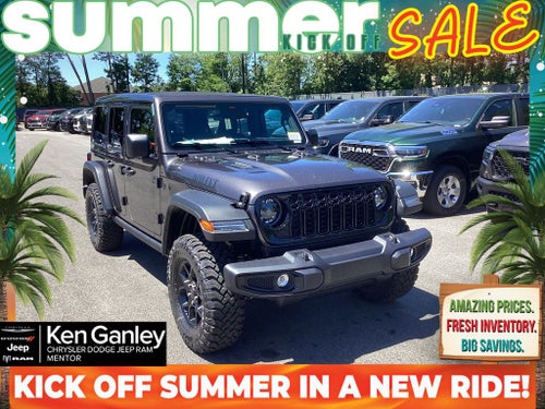2026 Jeep Wrangler WRANGLER 4-DOOR WILLYS