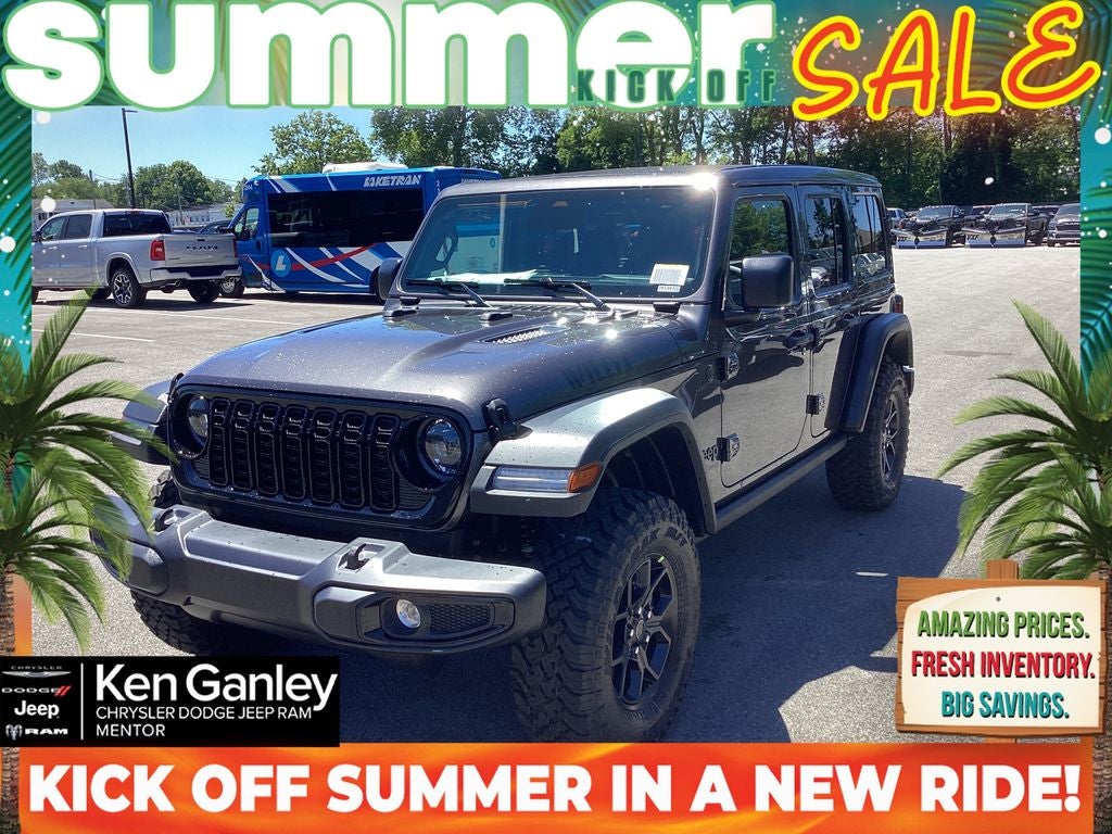 2026 Jeep Wrangler WRANGLER 4-DOOR WILLYS