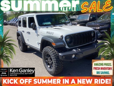 2026 Jeep Wrangler WRANGLER 4-DOOR WILLYS