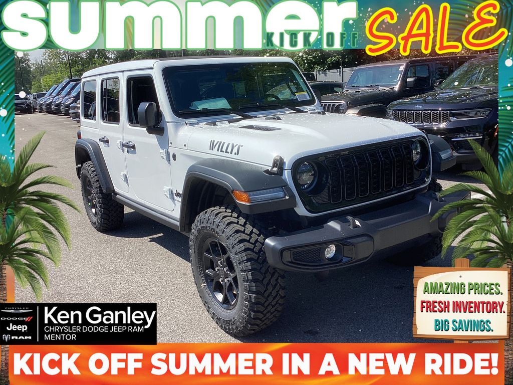 2026 Jeep Wrangler WRANGLER 4-DOOR WILLYS