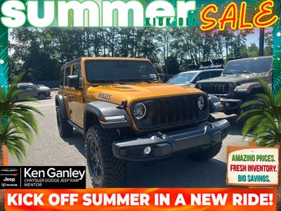 2026 Jeep Wrangler WRANGLER 4-DOOR WILLYS