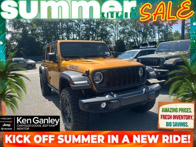 2026 Jeep Wrangler WRANGLER 4-DOOR WILLYS