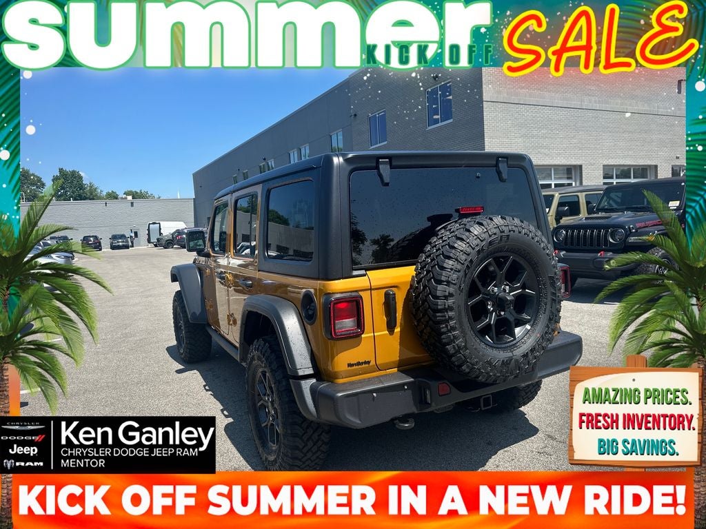2026 Jeep Wrangler WRANGLER 4-DOOR WILLYS