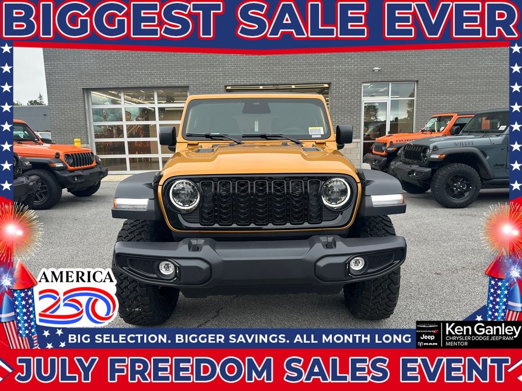 2026 Jeep Wrangler WRANGLER 4-DOOR WILLYS