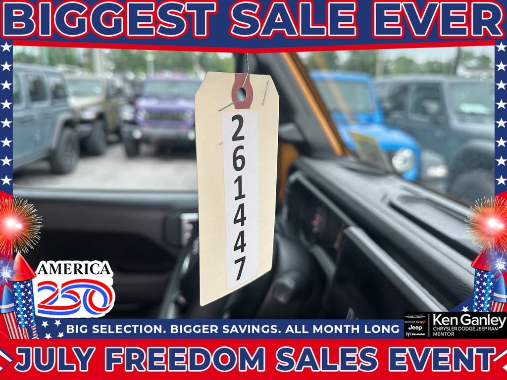 2026 Jeep Wrangler WRANGLER 4-DOOR WILLYS