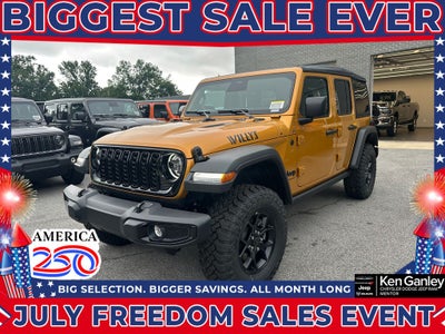 2026 Jeep Wrangler WRANGLER 4-DOOR WILLYS