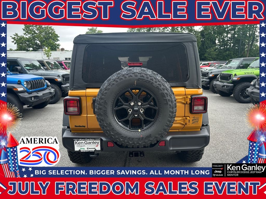 2026 Jeep Wrangler WRANGLER 4-DOOR WILLYS