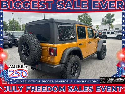 2026 Jeep Wrangler WRANGLER 4-DOOR WILLYS