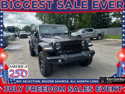 2026 Jeep Wrangler WRANGLER 4-DOOR WILLYS
