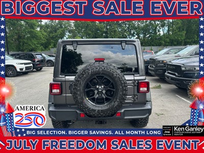 2026 Jeep Wrangler WRANGLER 4-DOOR WILLYS