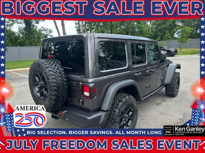 2026 Jeep Wrangler WRANGLER 4-DOOR WILLYS