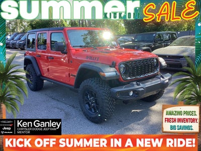 2026 Jeep Wrangler WRANGLER 4-DOOR WILLYS