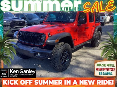 2026 Jeep Wrangler WRANGLER 4-DOOR WILLYS