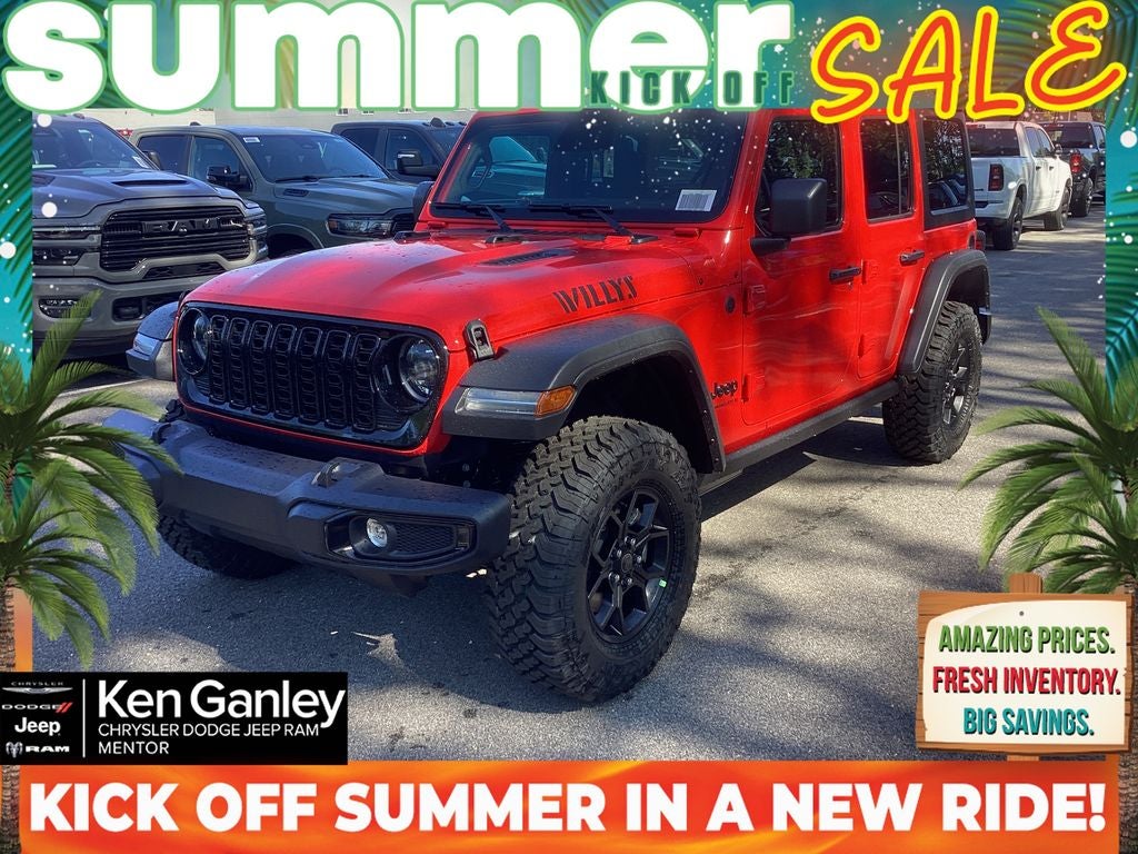 2026 Jeep Wrangler WRANGLER 4-DOOR WILLYS