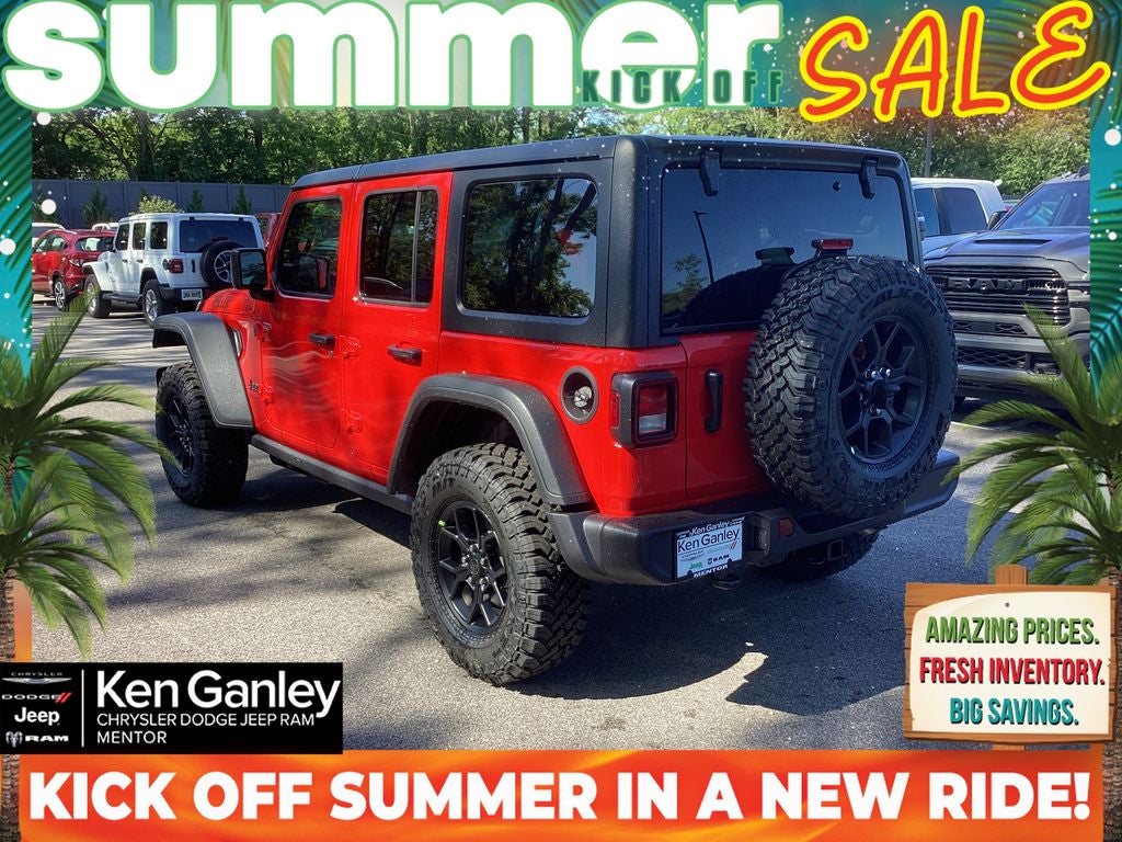 2026 Jeep Wrangler WRANGLER 4-DOOR WILLYS