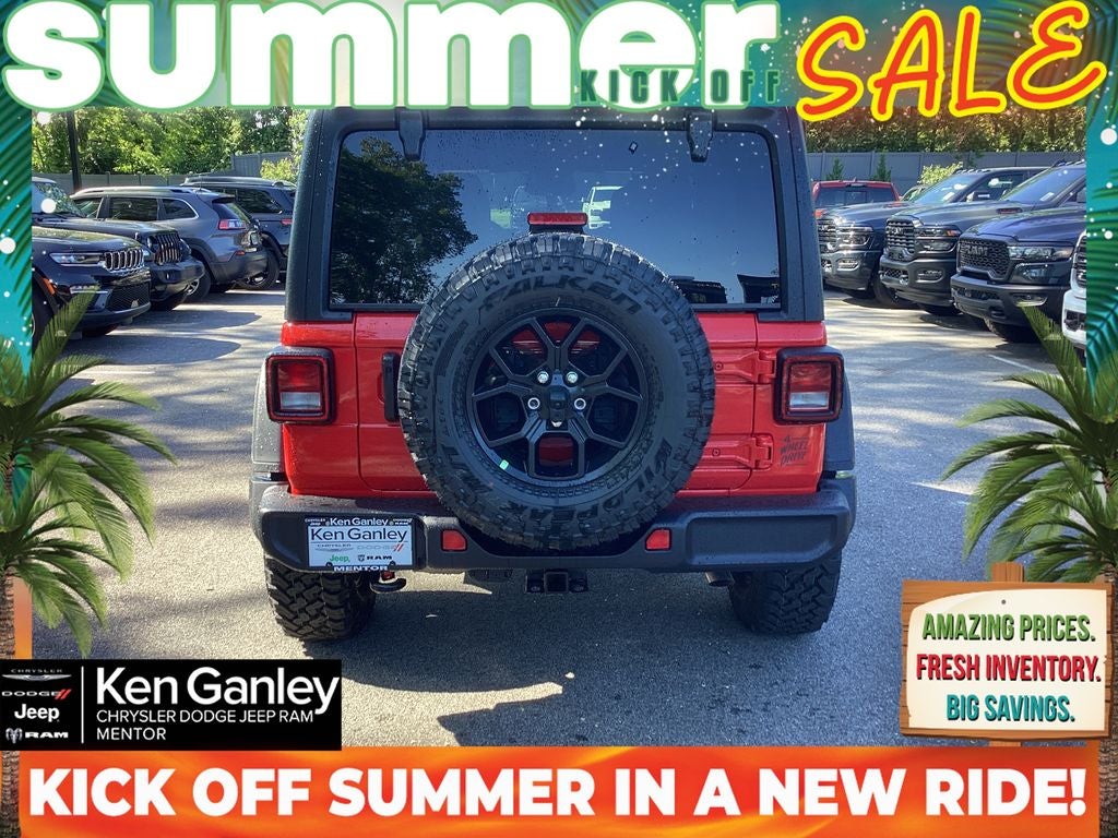 2026 Jeep Wrangler WRANGLER 4-DOOR WILLYS