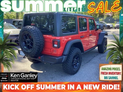 2026 Jeep Wrangler WRANGLER 4-DOOR WILLYS