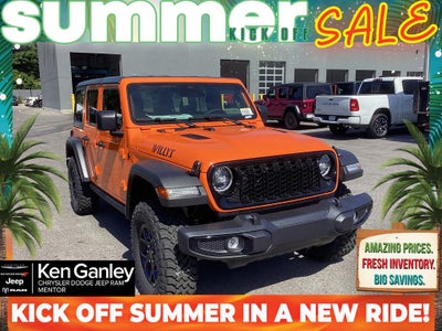 2026 Jeep Wrangler WRANGLER 4-DOOR WILLYS