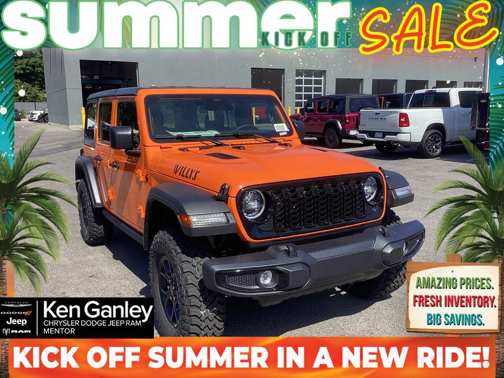2026 Jeep Wrangler WRANGLER 4-DOOR WILLYS