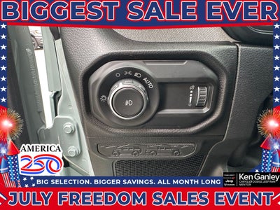 2026 Jeep Wrangler WRANGLER 4-DOOR WILLYS