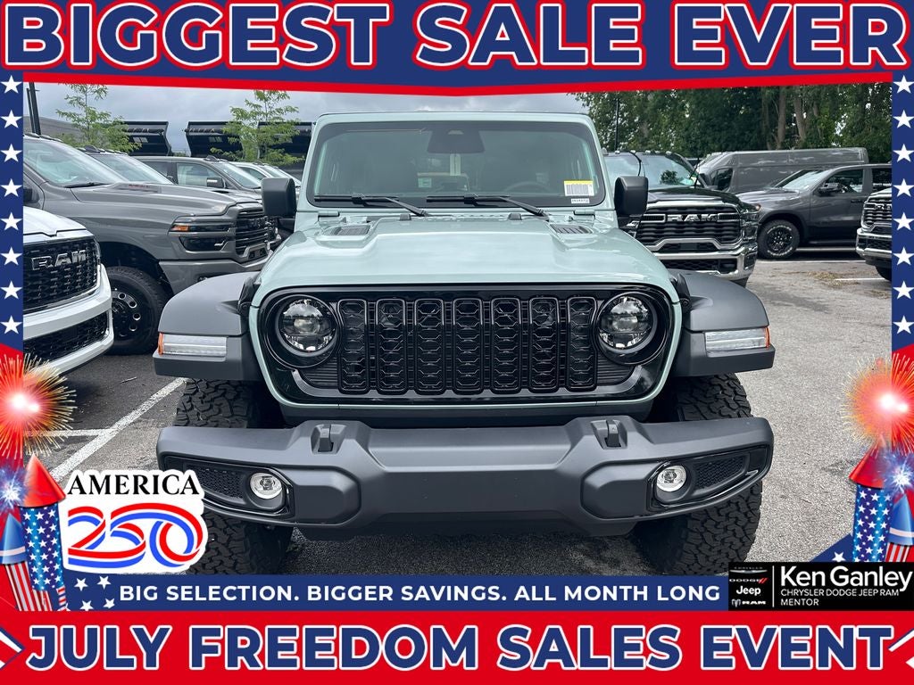 2026 Jeep Wrangler WRANGLER 4-DOOR WILLYS