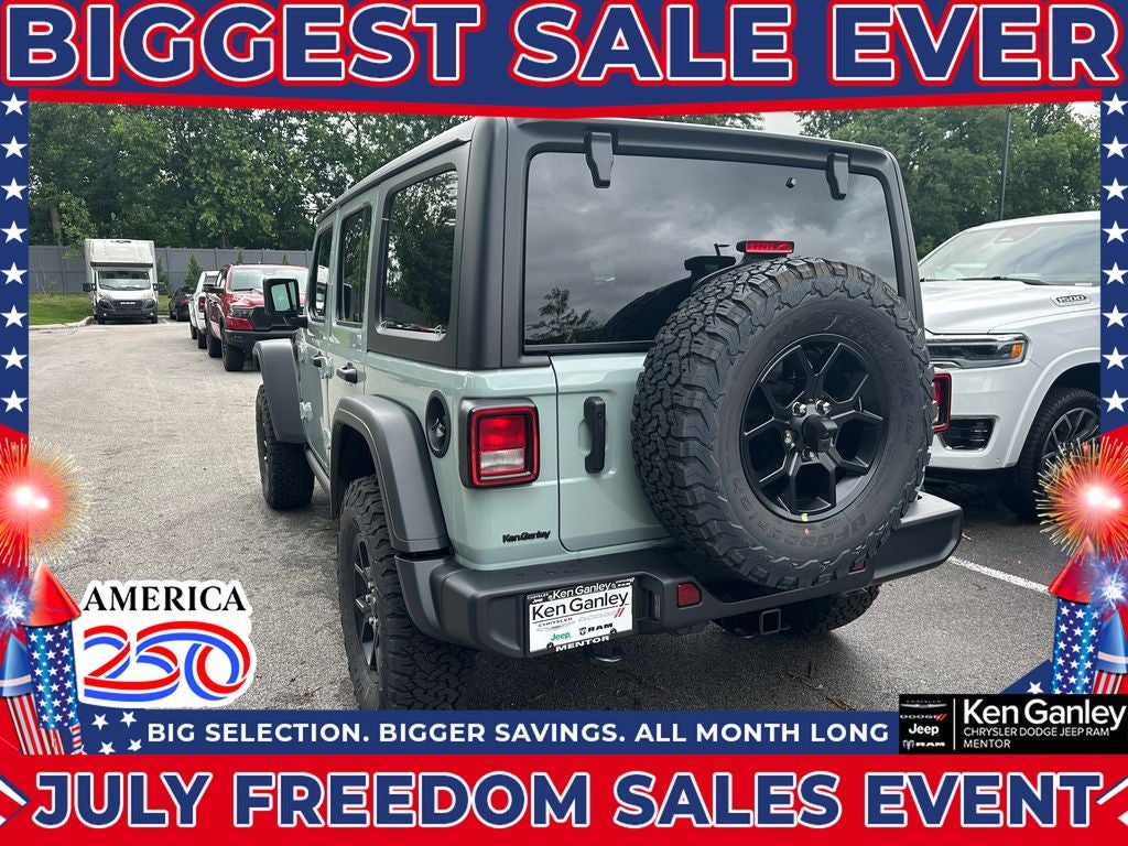 2026 Jeep Wrangler WRANGLER 4-DOOR WILLYS