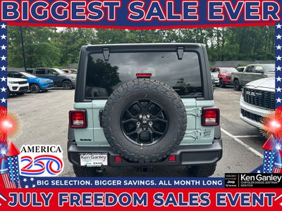2026 Jeep Wrangler WRANGLER 4-DOOR WILLYS