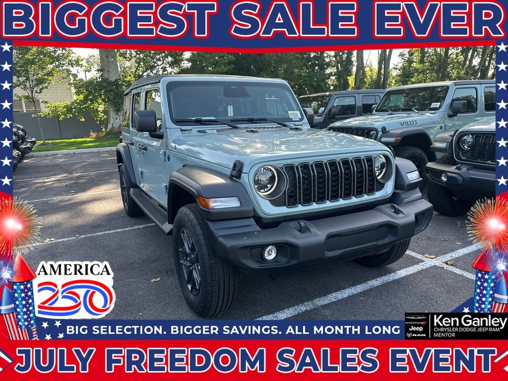 2026 Jeep Wrangler WRANGLER 4-DOOR SPORT S